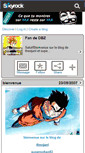 Mobile Screenshot of gohan-and-gotrunks.skyrock.com