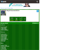 Tablet Screenshot of france-foot-feminin.skyrock.com