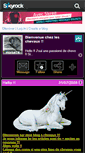 Mobile Screenshot of horse74.skyrock.com