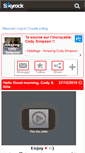Mobile Screenshot of amazing-cody-simpson.skyrock.com