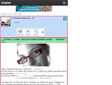 Tablet Screenshot of g-pomme-damour-g.skyrock.com