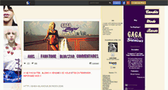 Desktop Screenshot of gaga-glamour.skyrock.com