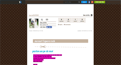 Desktop Screenshot of laura060898.skyrock.com