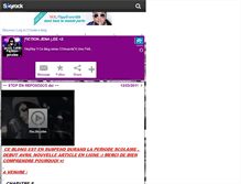 Tablet Screenshot of fiction-jenalee.skyrock.com