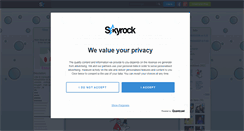 Desktop Screenshot of miniclochette.skyrock.com