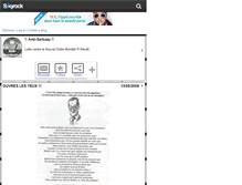 Tablet Screenshot of anti-mondialisation.skyrock.com