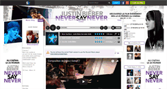 Desktop Screenshot of mrjustinbieber.skyrock.com