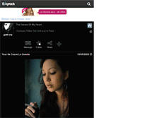 Tablet Screenshot of goth-cry.skyrock.com