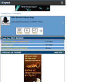 Tablet Screenshot of deshmusique.skyrock.com