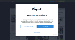 Desktop Screenshot of one-kissforfrancky.skyrock.com