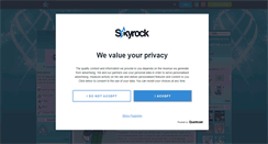 Desktop Screenshot of blue-the-waterfox.skyrock.com