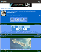 Tablet Screenshot of coeur-et-ocean.skyrock.com