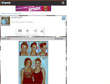 Tablet Screenshot of hilaryduff2008.skyrock.com