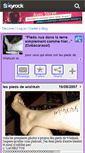 Mobile Screenshot of feetblog.skyrock.com