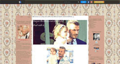 Desktop Screenshot of harperseven-beckham.skyrock.com