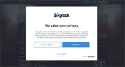 Desktop Screenshot of percywetmore.skyrock.com