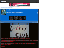 Tablet Screenshot of clubexos.skyrock.com