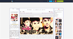 Desktop Screenshot of justinbieberz.skyrock.com