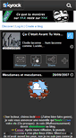Mobile Screenshot of elodielaconne.skyrock.com