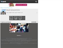 Tablet Screenshot of i-want-you-to-live-me.skyrock.com