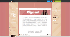 Desktop Screenshot of mwii-mell.skyrock.com