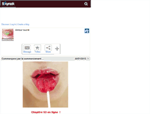 Tablet Screenshot of amoursucreee.skyrock.com