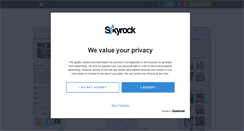 Desktop Screenshot of blue-world.skyrock.com
