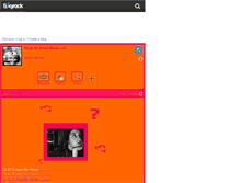 Tablet Screenshot of anne-marie---x3.skyrock.com