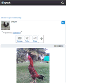 Tablet Screenshot of andy33210coq.skyrock.com