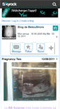 Mobile Screenshot of bebou9mois.skyrock.com