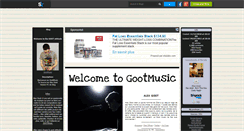 Desktop Screenshot of gootmusic.skyrock.com