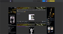 Desktop Screenshot of mjisforever.skyrock.com