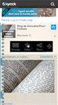 Mobile Screenshot of annuaire-pour-fictions.skyrock.com