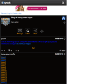 Tablet Screenshot of harry-potter-rogue.skyrock.com