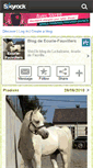 Mobile Screenshot of ecurie-fauvillers.skyrock.com