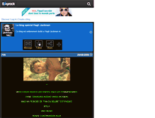 Tablet Screenshot of hugh-jackman-fan.skyrock.com