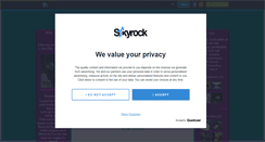 Desktop Screenshot of likemycoffeeblack.skyrock.com