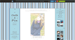 Desktop Screenshot of cho0k-a-pix.skyrock.com