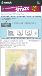 Mobile Screenshot of cho0k-a-pix.skyrock.com