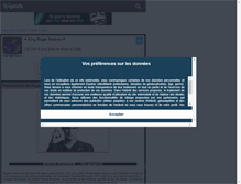 Tablet Screenshot of kingrogerfederer.skyrock.com