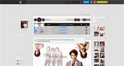 Desktop Screenshot of jonas--mania.skyrock.com