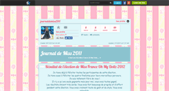 Desktop Screenshot of journaldemiss2011.skyrock.com