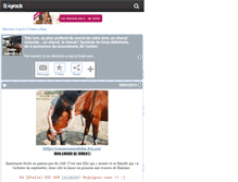 Tablet Screenshot of cette-jument-la.skyrock.com