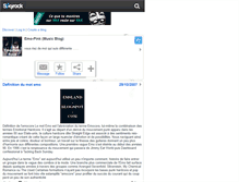 Tablet Screenshot of emo-pink-rock.skyrock.com