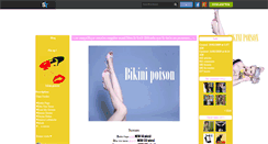 Desktop Screenshot of bikini-poison.skyrock.com