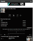 Tablet Screenshot of dd-lovato-herewegoagain.skyrock.com