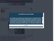 Tablet Screenshot of mileyyraycyrus.skyrock.com