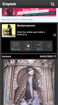 Mobile Screenshot of barbaraoeuvre.skyrock.com