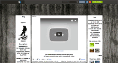 Desktop Screenshot of clapow.skyrock.com