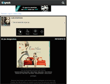 Tablet Screenshot of cutedramione.skyrock.com